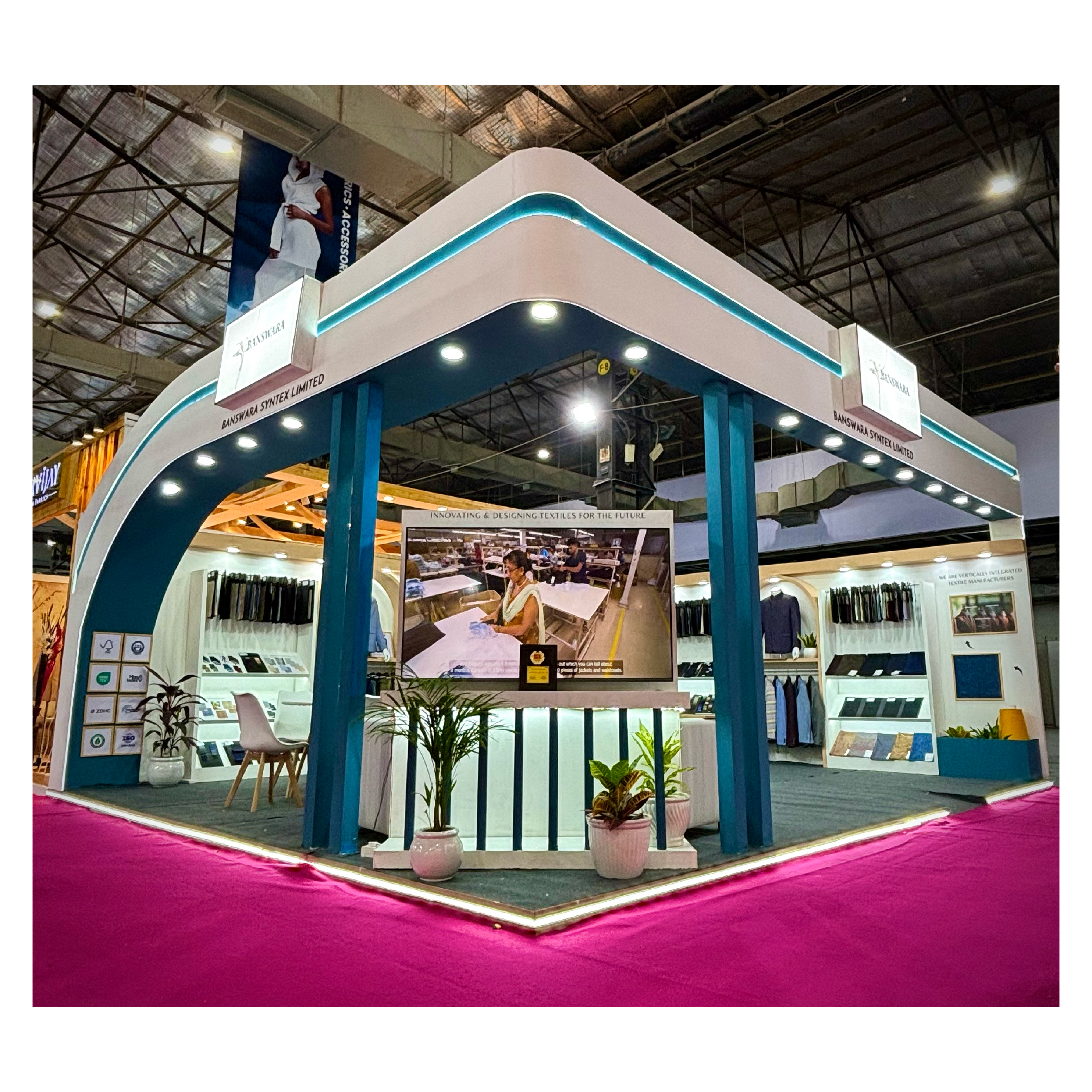 Banswara Syntex Booth